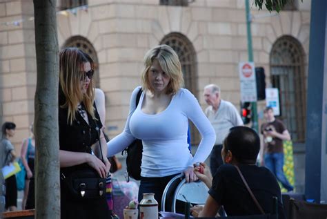 boobs in public